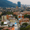 Imagen panorámica de Bogotá
