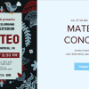 Imagen del cartel promocional del concierto de Mateo.