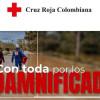 Personal de la Cruz Roja en una inundación 