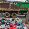 Foto de un camión de basura de Bogotá 