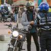 Foto de un operativo de Tránsito en Bogotá