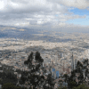 Foto panorámica de Bogotá 