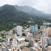 Foto panorámica de Bogotá