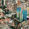Foto panorámica de la ciudad de Bogotá, Colombia
