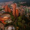 Foto de la panorámica de Bogotá en el Centro Internacional.