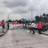 Foto de una manifestación en Bogotá