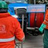 Foto que muestra trabajadores del Acueducto de Bogotá 
