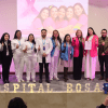 Foto de funcionarias del hospital de Bosa recibiendo certificado. 