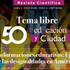 Imagen gráfica de la edición 50 de la revista 'Educación y Ciudad' del IDEP