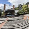 Foto panorámica del teatro al aire libre La Media Torta en Bogotá