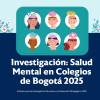 Pieza gráfica relacionada con la investigación mental en colegios de Bogotá