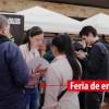 Foto de una feria de empleo