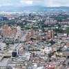 Foto panorámica de Bogotá.