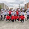 Mujeres graduadas de la Escuela de la Bici en Bosa, Bogotá