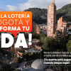 Imagen de la pieza gráfica que promociona el sorteo de la Lotería de Bogotá 