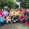 Foto del recorrido turístico por el río Fucha en San Cristóbal, al sur de Bogotá.