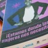 Folleto de la SDMujer en el que se lee: "¡Estamos donde las mujeres nos necesitan!