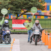Imagen de motociclistas participando de la jornada pedagógica
