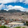 Foto panorámica de Bogotá 
