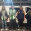Tres capturados por el presunto hurto de una camiseta de fútbol a un hincha en estación de TransMilenio