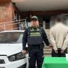 Hombre capturado y carro recuperado en Rafael Uribe Uribe.