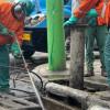 Foto que muestra trabajadores del Acueducto de Bogotá