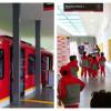 Fotos del Vagón Escuela Metro en Bogotá.