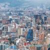 Foto panorámica de Bogotá