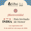 Imagen promocional de India como país invitado de honor a la FILBO 2026.
