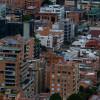 Foto panorámica de Bogotá 