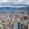 Foto panorámica de Bogotá