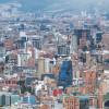 Foto panorámica de Bogotá.