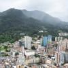 Fotografía panorámica de Bogotá