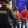 Foto de operativos de las autoridades durante medida de ley seca en Bogotá.
