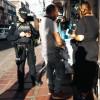 Foto de operativo a estéticas en el barrio Venecia, al sur de Bogotá.