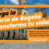 Imagen de la pieza gráfica que promociona el sorteo de la Lotería de Bogotá 