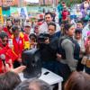 Foto de la visita del alcalde Carlos Fernando Galán a las obras del nuevo parque Urbanización La Esperanza de Bosa.