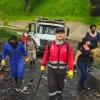 Foto del operativo de recuperación de la ronda del río Fucha, al suroriente de Bogotá.