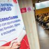 Foto de bogotanos y bogotanas accediendo a servicios de la Agencia Distrital de Empleo.