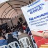 Foto de bogotanos y bogotanas accediendo a servicios de la Agencia Distrital de Empleo en Bogotá.