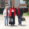 familia realiza simulacro de evacuación en Bogotá