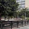 Recuperación del parque Santander en el centro de Bogotá.