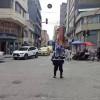 Foto de manifestaciones en Bogotá 
