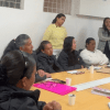 Foto de una charla con ciudadanos de San Cristóbal