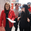 Foto de funcionarios del Distrito en operativo de seguridad