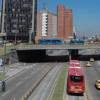Foto de una vía de Bogotá 