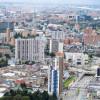 Imagen panorámica de Bogotá donde se evidencia un día soleado.
