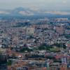 Foto panorámica de Bogotá.