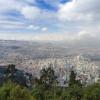 Foto panorámica de Bogotá.