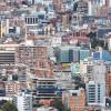 Foto panorámica de Bogotá.